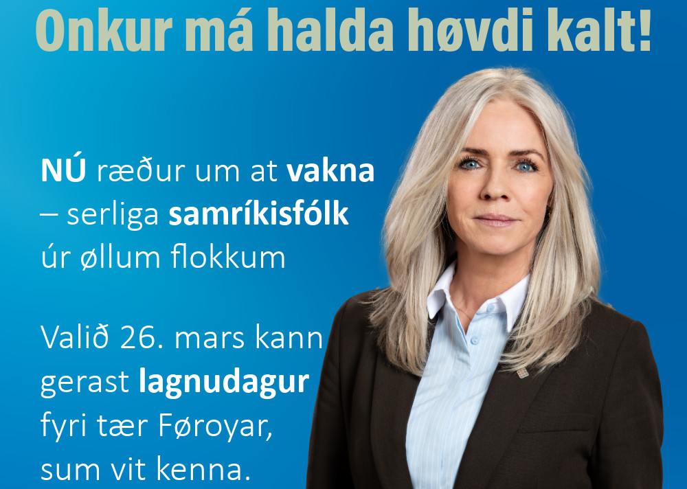 Enn ein áminning. NÚ ræður um at vakna – serliga samríkisfólk úr øllum flokkum.